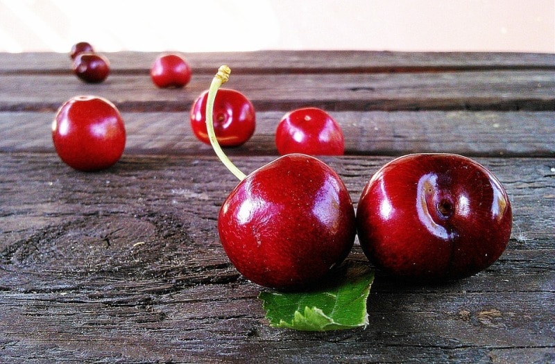 Organic Cherries.
