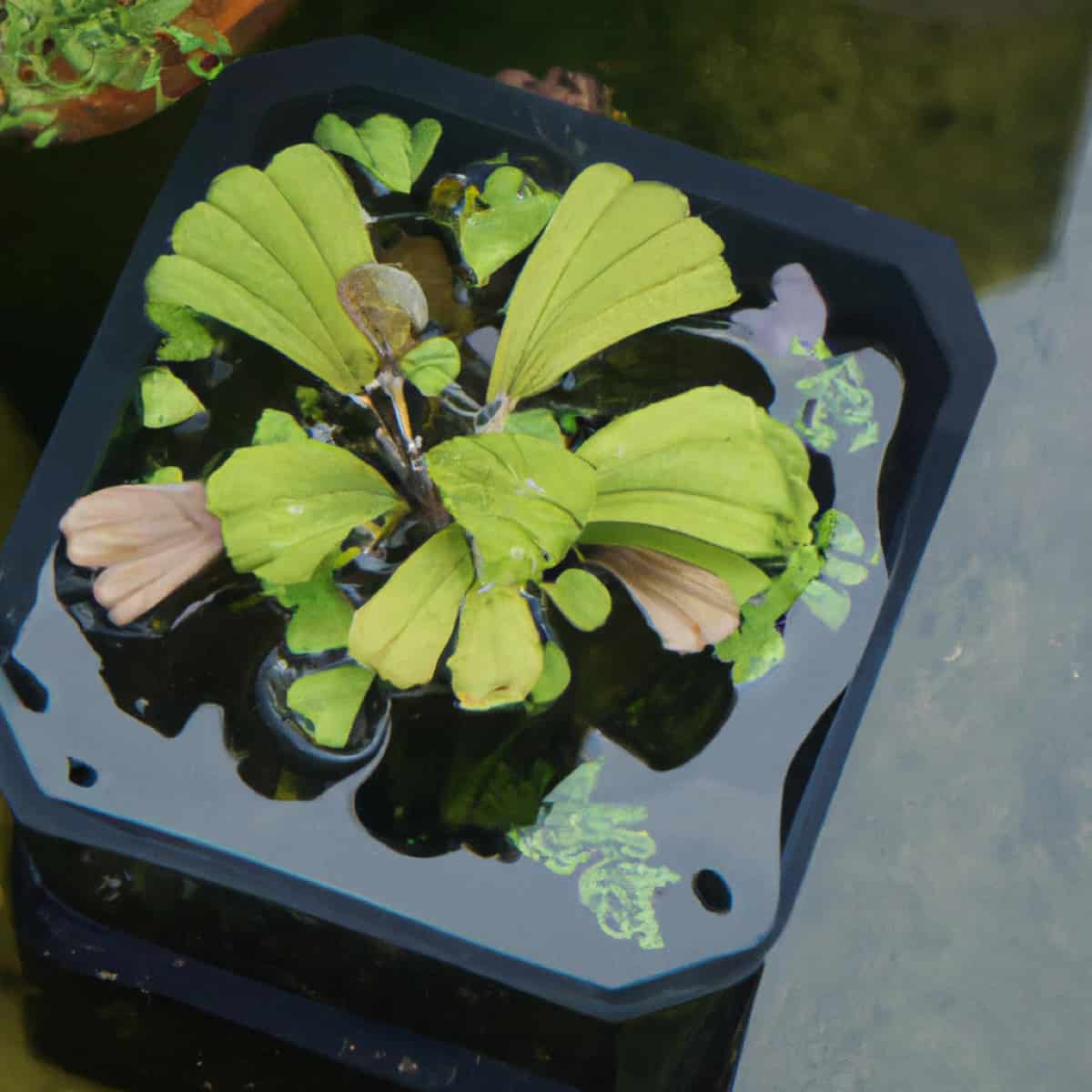 Garden Container with Water