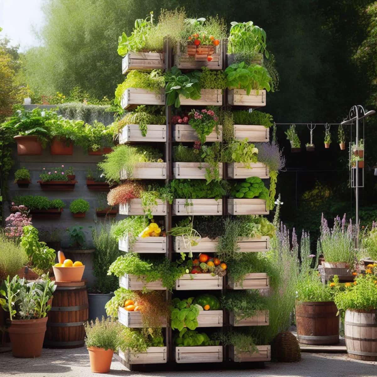 How to Make a Tower Garden