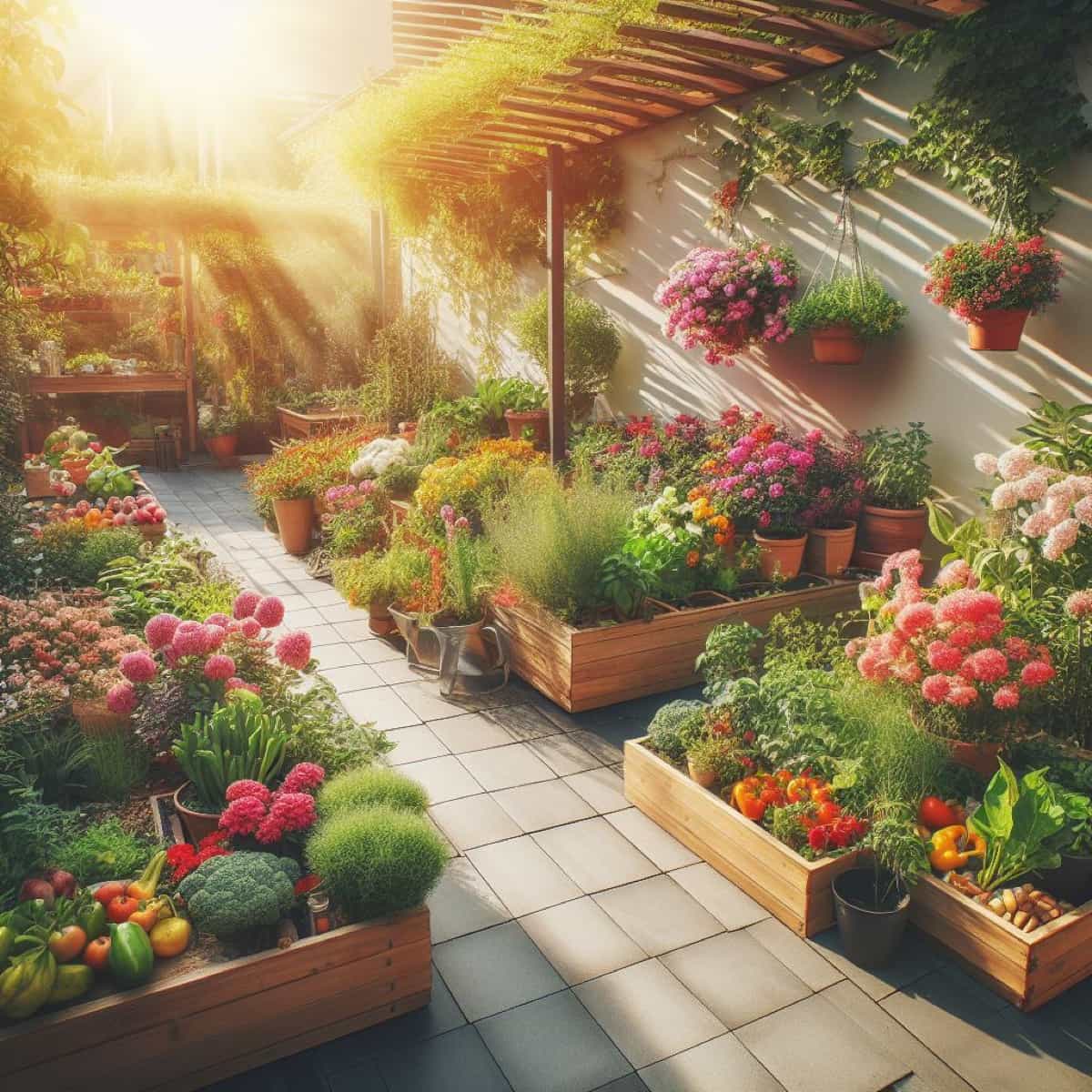 Terrace Gardening Design